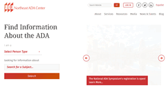 Desktop Screenshot of northeastada.org